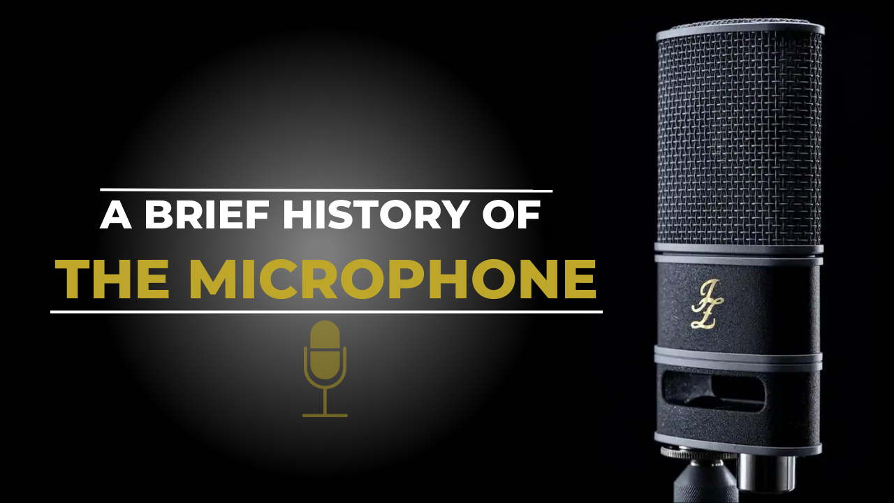 A Brief History Of the Microphone – JZ Recording Equipment