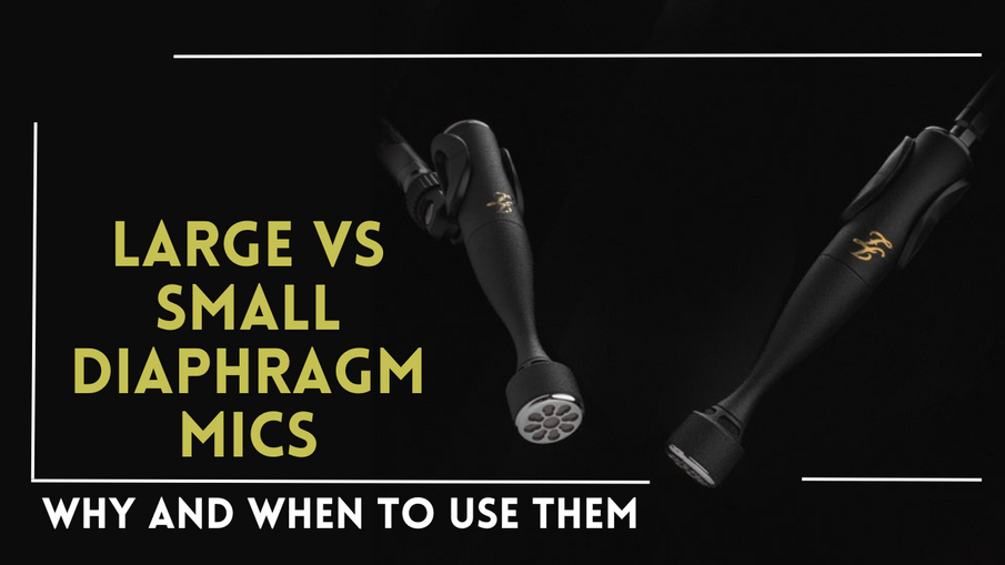 When to use Small Diaphragm Mics vs Large